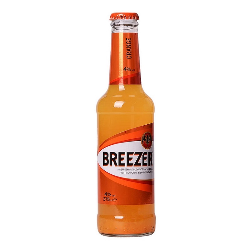 Buy Bacardi Breezer Orange 6 Bottles Pack At Discount Price Kanpai A Drink For Every Occasion