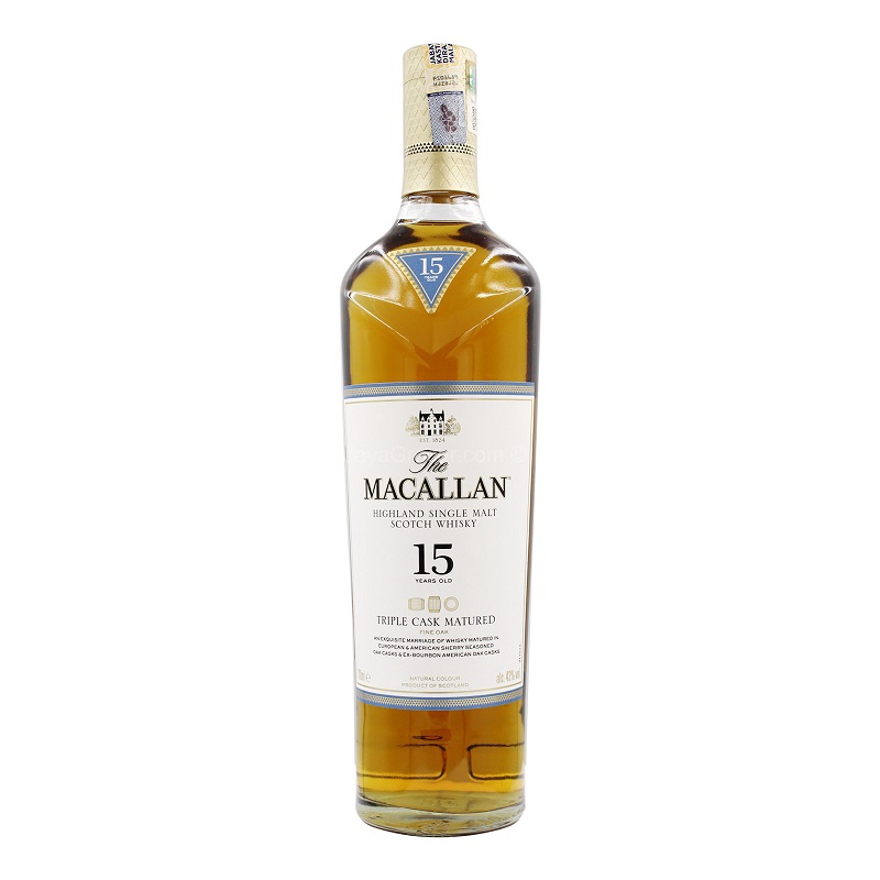Buy The Macallan 15 Years Old Triple Cask 700ml At Discount Price Kanpai A Drink For Every Occasion