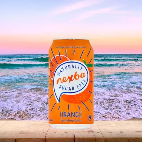 Nexba Orange Sparkling Soda (4 x 375ML)
