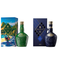 Royal Salute 21YO Bundle Rio de Janeiro Polo Edition and Signature Blend ( 2 Bottle x 700ml)