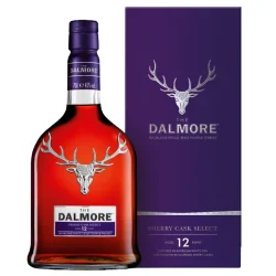 Dalmore 12 Sherry single malt whisky 700ml bottle